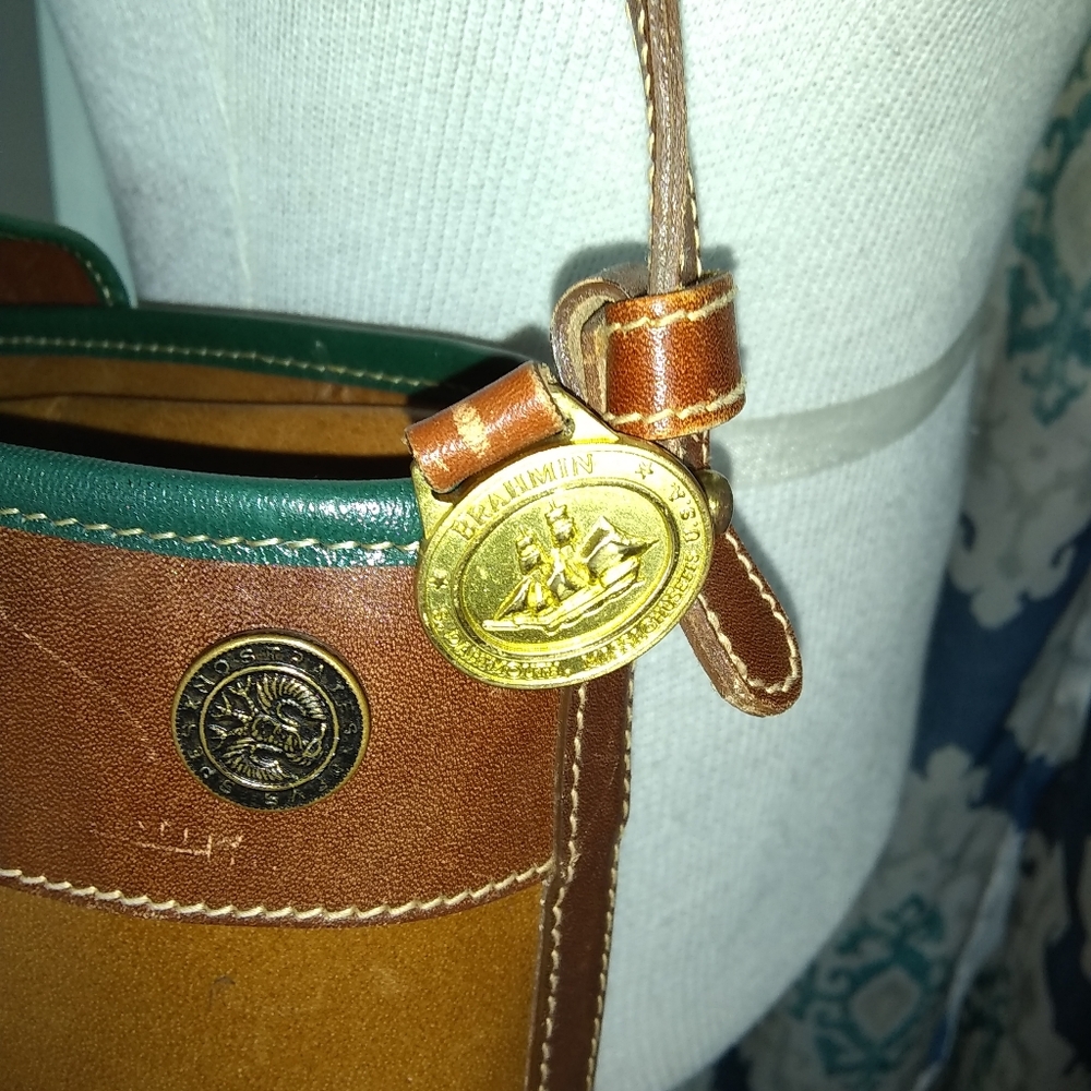 Brahmin Leather Crossbody Bag, GUC - Picture 2 of 5